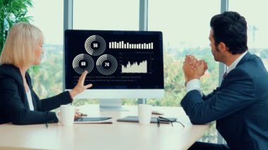 Yaratıcı bilgisayar yazılımı ile teknolojiyi analiz eden iş görsel verileri