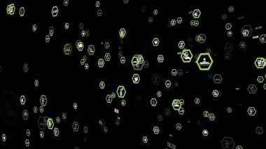 Yeşil çevre dostu teknoloji görselleştirici soyut