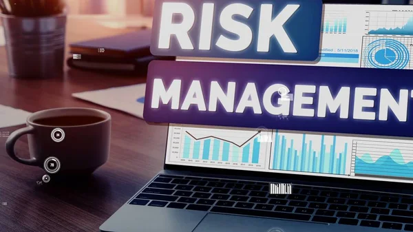 Управління ризиками та оцінка бізнес концепції — стокове фото