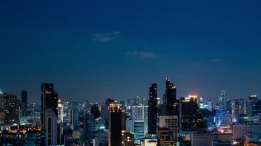 Metropolis 'teki şehir ve binaların gündüz ve gece geçiş süreleri