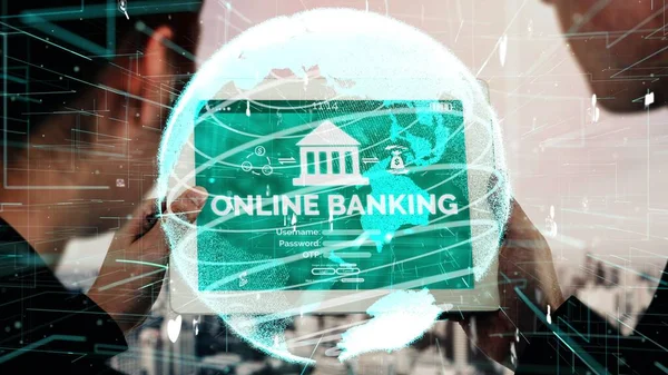 Online Banking for Digital Money Technology Conceptual
