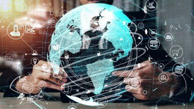 Kavramsal insanlar ağ ve bağlantı kuruyor