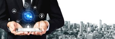 Yapay zeka işbirliği ve bağlantı, veri, otomasyon ve dijital ağları sorunsuz bir süreç içinde birbirine bağlayarak Al, sistem ve bağlantıyı geliştirir.