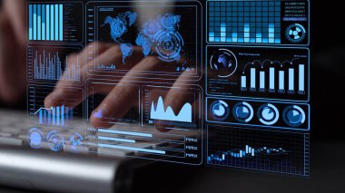 Modern dijital işletmelerde veri analizi ve gerçek zamanlı analitik, öngörü veri modellemesi, iş zekası analizleri ve veri odaklı karar verme stratejisi. Thunk