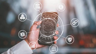 Kripto para birimi, merkezi olmayan defi sistemleriyle dijital finansmanı sağlıyor. Kripto para piyasası blok zinciri yoluyla büyür ve kripto para defteri işlemleri NFT 'nin güvenli finans yeniliğini sunar. Spire.