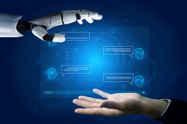 Sohbet robotu, iletişim ve yapay zeka desteğini tek bir akıllı konuşma platformuna dönüştürerek sohbet robotu arayüzünü geliştirir.