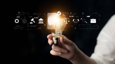 The process of ensuring regulatory compliance and finalizing business legal agreements. A concept of meeting standards, due diligence, and contracts. Motif