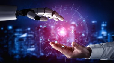 Yapay zeka, robot bilimi, makine öğrenme ve veri sistemlerini otomatikleştirerek ve gerçek zamanlı karar verme mekanizmasını geliştirerek işbirlikçi zekaya olanak sağlar. Kefil