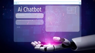 Yapay Zeka Asistanı Chatbot Prompt Mühendislik Tarafından Açıklanabilir Yapay Zeka Bilgileri ve Akıllı İş Desteği için LLM Derin Öğrenme Teknolojisi tarafından kontrol ediliyor. Muxer
