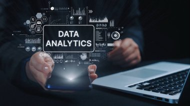 Modern dijital işletmelerde veri analizi ve gerçek zamanlı analitik, öngörü veri modellemesi, iş zekası analizleri ve veri odaklı karar verme stratejisi. Elide