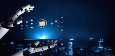 Yapay zeka, dijital klasör yönetimine akıllı sıralama, bulut yapısı analizi ve iş akışı verimliliği için sanal asistan erişimi konusunda yardımcı olur. Kefil