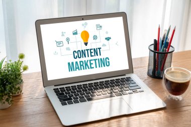 Mod çevrimiçi iş ve e-ticaret pazarlama stratejisi için içerik pazarlaması