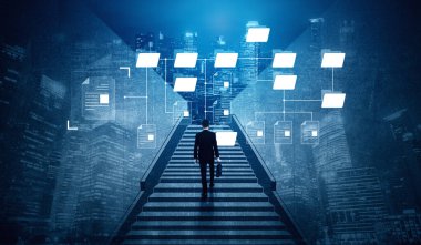 Dizin düzenini, dosya hiyerarşisini ve belge düzenini gösteren dijital dosya yapısı. Dosya yapısı yönetimi destekler, erişimi geliştirir ve dosya yapısı netliği artırır. Kefil