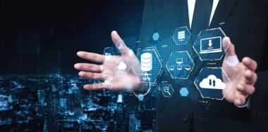 Bulut hesaplama, bulut stratejisi ve dijital altyapıyı ölçeklenebilir hizmetler, güvenli veri depolama ve bulut tabanlı dijital iş çözümleri ile dönüştüren bulut teknolojisi. Eğri