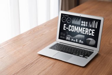 E-ticaret veri yazılımı çevrimiçi perakende şirketine satış analizi için mod gösterge tablosu sağlar