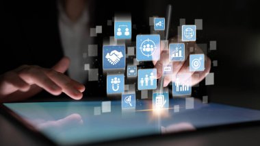 Concept of target group strategy optimizes digital marketing. This approach focuses on specific target group demographics, enhancing campaigns for effective reach and engagement. Entice