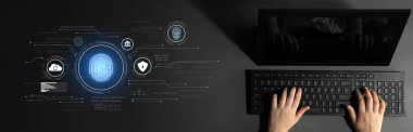Bulut erişimini sağlamak, hassas verileri korumak ve dijital platformlardaki kullanıcıları doğrulamak için parmak izi ve yüz tanıma sistemini kullanarak biyometrik kimlik sistemi