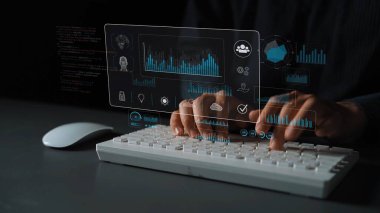 Data dashboard and analytics system supports business, analytics, and data insights through centralized charts, statistics, and monitoring interface Marrow