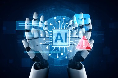 Yapay zeka arayüzü, yanlış çıktı ve halüsinasyonun yönetilmesine yardımcı olarak acil hata uyarısı gösterir. Güvenli hızlı tasarım ve izleme yapay zeka sisteminin güvenilirliği için gereklidir. Yapay Zeka Çizgisi