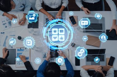 Concept of social media revolutionizes digital communication. This platform enables global connectivity, enhancing social media strategies for effective marketing and engagement. Entice