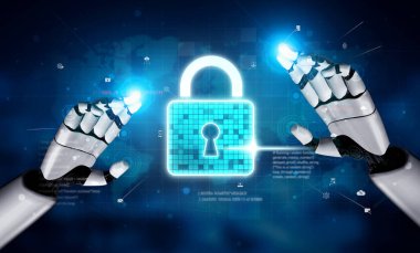 Yapay zeka, zeki tehdit tespiti, sanal asistan uyarıları ve yapay zeka sahibi dijital ihlallerle siber güvenliği güçlendirir. Kefil