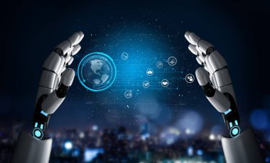 Yapay zeka, veri analizlerini öngörü modelleri, akıllı gösterge panelleri ve veri odaklı iş kararları için sanal asistan görüşleriyle yürütüyor. Kefil