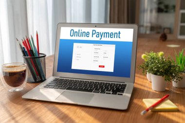 İnternet üzerinden modem para transferi için çevrimiçi ödeme platformu