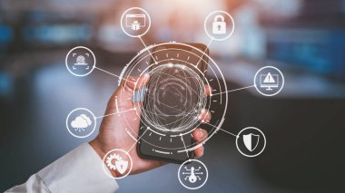 Siber tehditlere karşı siber güvenlik ve siber güvenlik stratejileri, sistem hacklemeleri, dijital ihlaller, ağ saldırıları ve güçlü siber güvenlik altyapısına sahip verilerin korunması. Spire.