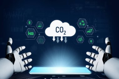 Yapay zeka, emisyon verilerini analiz ederek, yenilenebilir enerji kullanımını optimize ederek ve genel karbon ayak izini azaltmak için sürdürülebilir uygulamaları otomatikleştirerek karbon ayak izinin yönetilmesine yardımcı olur. Kefil