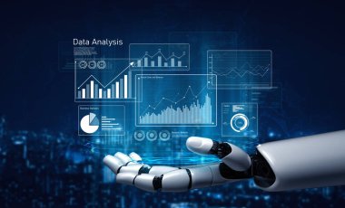 Yapay zeka, gösterge panellerini otomatikleştirerek, istatistikleri görselleştirerek ve gerçek zamanlı performans içgörüleri yoluyla stratejik kararları destekleyerek iş veri analizlerini geliştirir.