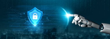 Akıllı bir yapay zeka asistanı aktif ağ koruması sunan dijital bir güvenlik kalkanı gibi davranır. Bu otomatikleştirilmiş sistem veri gizliliği ve güvenliğini sağlamak için siber tehditlere karşı korur. Fermion