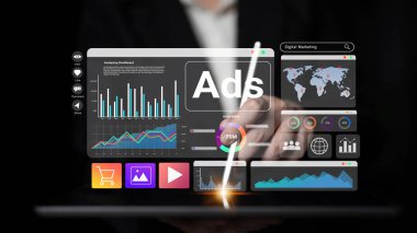 Dijital pazarlama gösterge paneli reklam performansının analiz edilmesine, kampanya sonuçlarının izlenmesine ve Ayrıştırma stratejisinin geliştirilmesine yardımcı olur