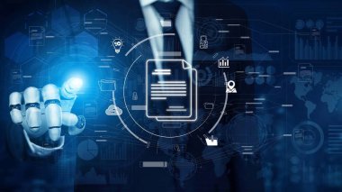 Yapay zeka düzenleme, dosya erişimini düzenleme, belge akışını otomatik hale getirme ve akıllı dosya işlemleri yoluyla güvenli dijital içeriği yönetme. İlik