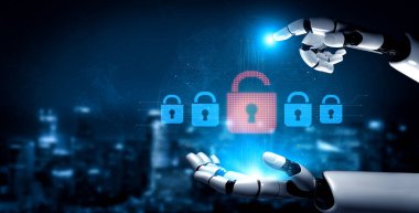 Yapay zeka sistemi potansiyel veri savunmasızlıklarını belirler ve güvenlik ihlalleri için uyarılar, proaktif siber güvenlik tepkisi ve dijital altyapı dayanıklılığını artırır