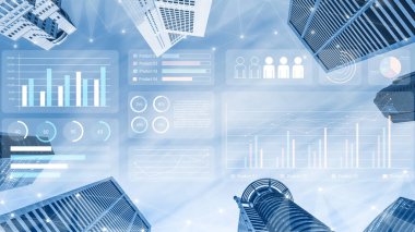 Ürün takibi, raporlama ve iş zekası için performans ölçümlerini, veri grafiklerini ve trend analizini gösteren modern bir arayüz. Ayrıştırma