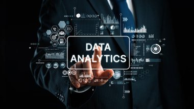 Modern dijital işletmelerde veri analizi ve gerçek zamanlı analitik, öngörü veri modellemesi, iş zekası analizleri ve veri odaklı karar verme stratejisi. Elide