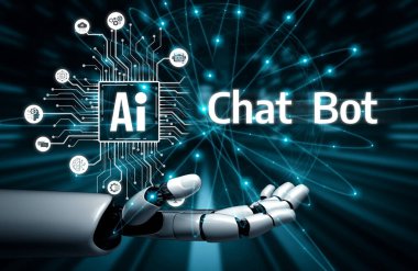 Yapay Zeka Asistanı Chatbot Prompt Mühendislik Tarafından Açıklanabilir Yapay Zeka Bilgileri ve Akıllı İş Desteği için LLM Derin Öğrenme Teknolojisi tarafından kontrol ediliyor. Kefil