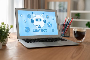 Müşteri sorularına otomatik olarak cevap veren mod çevrimiçi iş için Chatbot yazılım uygulaması