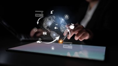 Dünya çapında kullanıcı, banka ve finans hizmetlerini gerçek zamanlı olarak mobil, güvenli ve verimli işlemler yoluyla birbirine bağlayan küresel dijital ödeme ağı