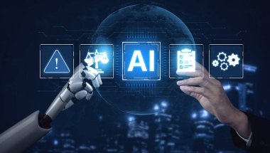 Üretken bir yapay zeka sistemi kurumsal yönetim, risk ve uyum GRC için bir çözüm sunar. Yardımcı, yasal süreçleri ve yönetmelik poliçelerini otomatikleştirir. Fermion