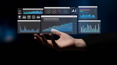 Veri paneli iş performansını izlemeye, eğilim modellerini tanımlamaya ve sürdürülebilir büyüme için stratejik karar verme mekanizmasını optimize etmeye yardımcı olur