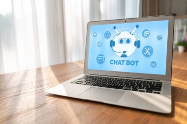 Müşteri sorularına otomatik olarak cevap veren mod çevrimiçi iş için Chatbot yazılım uygulaması