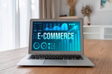 E-ticaret veri yazılımı çevrimiçi perakende şirketine satış analizi için mod gösterge tablosu sağlar