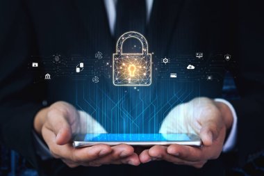 Siber güvenlik verileri ve sistemleri korur. Siber güvenlik yapay zeka kullanır, dijital güvenlik bulutları korur, siber güvenlik finansmanı korur ve erişim kontrolünü sağlar. Kefil