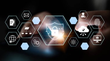 Yapay zeka siber güvenlik, şifreli, erişim kontrollü ve yapay zeka güvenli veri akışına sahip sistemleri korur. Yapay zeka dijital kalkanı, sıfır güven ve yapay zeka tehdit tespit sistemi içeren gelecekteki siber güvenlik. Korpus