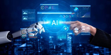 Yapay zeka arayüzü, gerçek zamanlı yapay zeka veri görselleştirmesi, öngörülebilir yapay zeka grafikleri ve iş çözümleri için yapay zekanın kullandığı otomatik rapor araçları içerir. Korpus