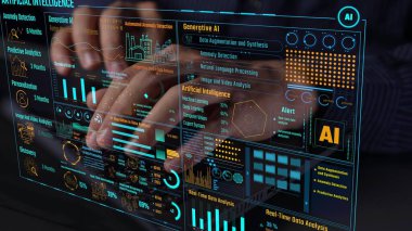 LLM Teknoloji, Büyük Veri, Makine Öğrenme, İş Desteği için Üretici AI, Geleceğin AI Teknolojisi ve Yapay Zeka Mühendisliği Asistan Beyin İşlemcisi. Thunk
