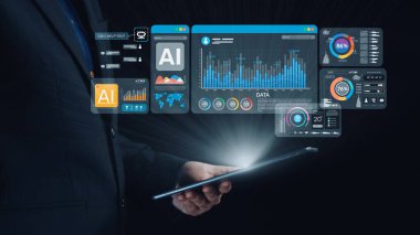 LLM Teknoloji, Büyük Veri, Makine Öğrenme, İş Desteği için Üretici AI, Geleceğin AI Teknolojisi ve Yapay Zeka Mühendisliği Asistan Beyin İşlemcisi. Elide