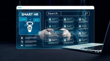 Etkili çalışan yönetimi için yapay zeka teknolojisi ve dijital çalışma alanında gelişmiş arama yetenekleri sunan modern bir insan kaynakları otomasyon aracı. Dörtgen