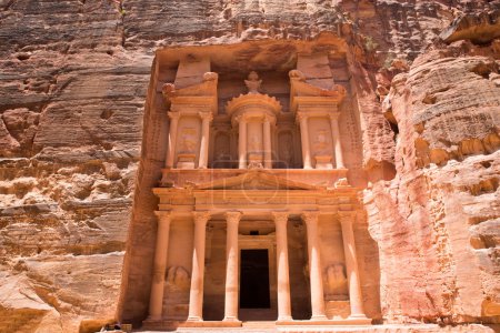 Al Khazneh en Petra, Jordania
